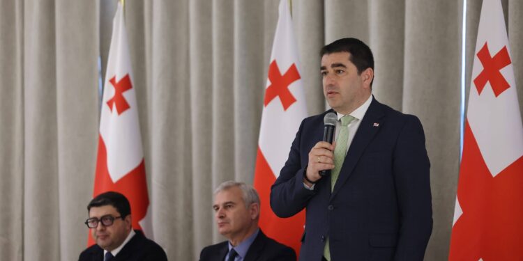 საქართველოს პრემიერ-მინისტრი ირაკლი კობახიძე რეგიონებში სახელმწიფო რწმუნებულებს, მუნიციპალიტეტების მერებს და საკრებულოების თავმჯდომარეებს შეხვდა